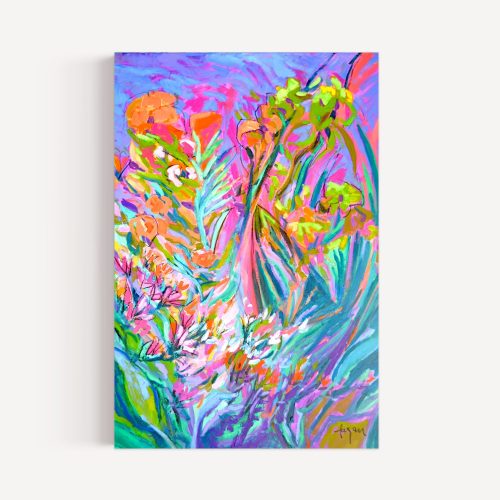 Burst of Blooming Light by Dorothy Fagan, abstract wall art print